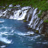 	Hraunfossar	